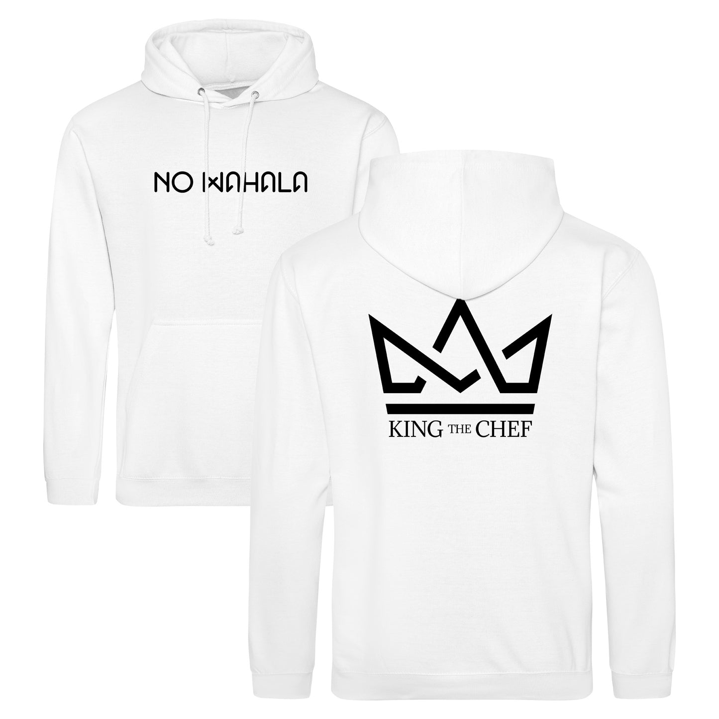 No Wahala - White Hoodie