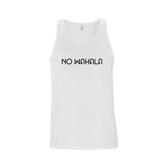 No Wahala - White Men's Vest