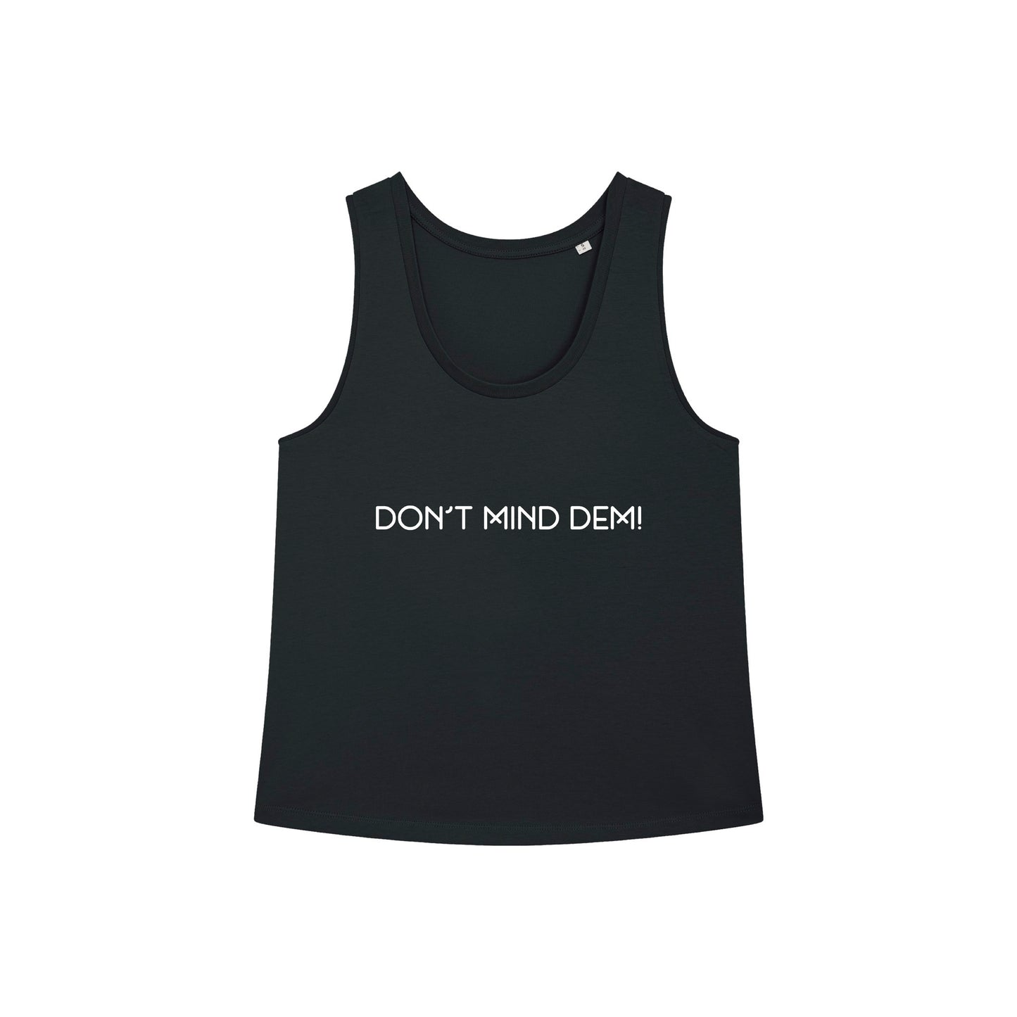 Don't Mind Dem - Black Women's Vest